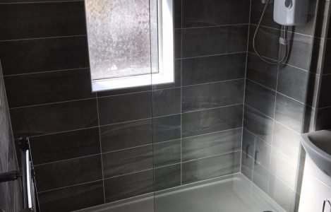 Mr and Mrs McPherson’s bathroom installation, Langley Mill